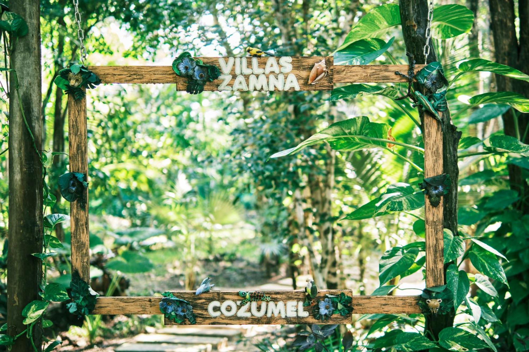 Villas Zamna - Jungle Villas Cozumel Kültér fotó
