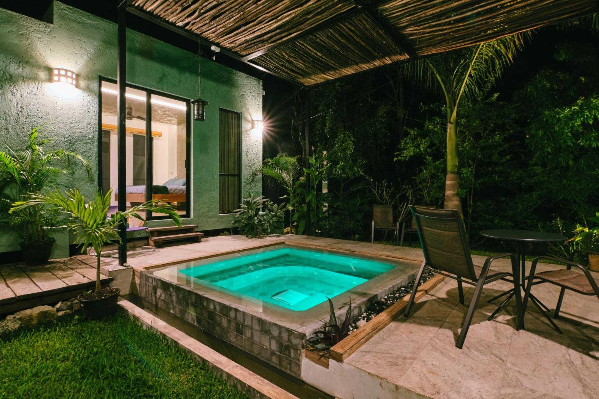 Villas Zamna - Jungle Villas Cozumel Kültér fotó